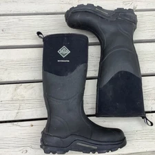 Muck Muckmaster Boots Tall Black Waterproof Knee Men’s Size 9 Womens 8