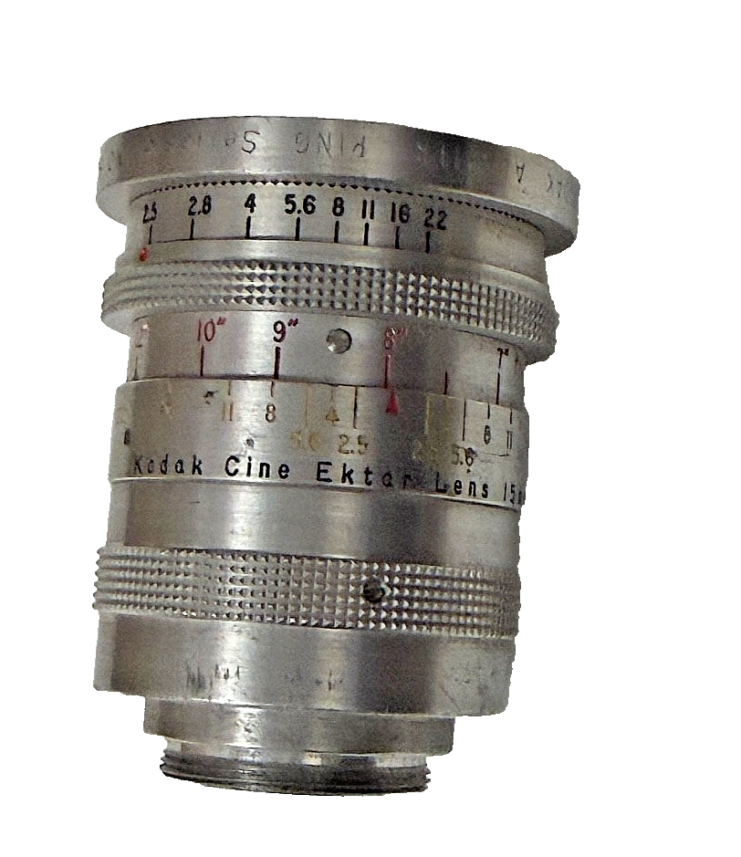 レンズ(単焦点) 079_Kodak Cine Ektar 15mm F:2.5 C mount Kodak Cine Ektar Lens 15mm f:2.5. C Mount Used Good. | eBay