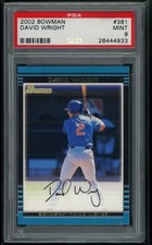 David Wright 2002 Bowman #381 PSA 9 METS