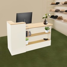 Modern Reception Desk Reception Desk Reception Desk with a Lockable Drawer
