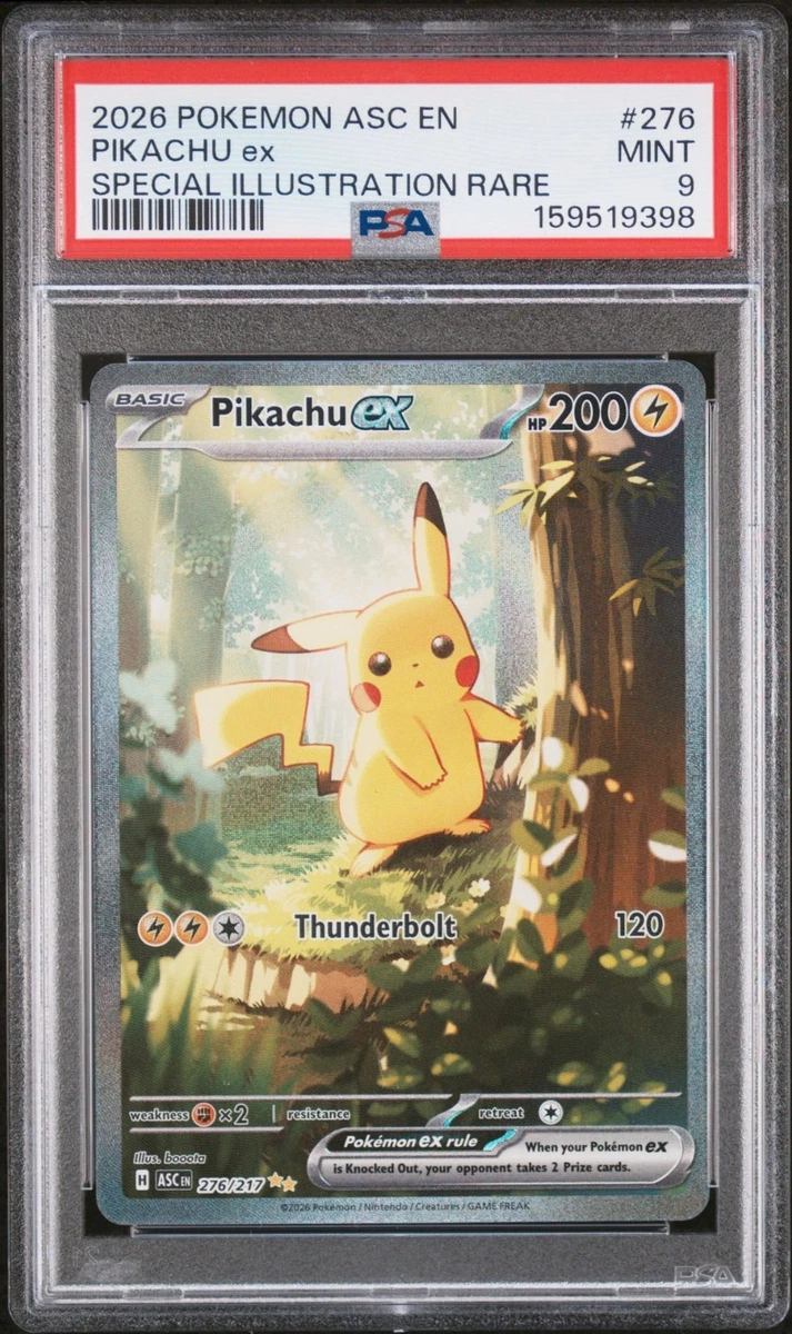 Pikachu Pokémon TCG Professional Sports Authenticator (PSA) Grade