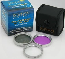 Rokinon 37mm UV PL & FLD Filter Kit with Case