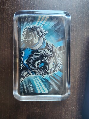 NFL Waterfall Glass Collection Detroit Lions