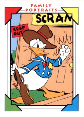 1991 Impel Disney Series One #138 Truant Officer Donald Duck 1941