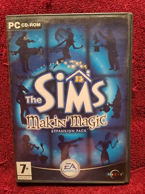 Shelf00N tested VINTAGE PC GAME/SOFTWARE~the Sims- Makin magic- expansion pack