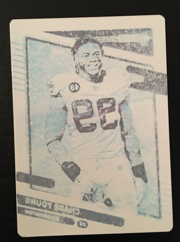 Commanders Unreleased Printing Plate Non Auto Chase Young 1/1 Read J3-23 - Picture 1 of 2