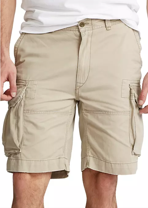 $98.50 Polo Ralph Lauren Men's, Gellar Fatigue Cargo Short, Tan