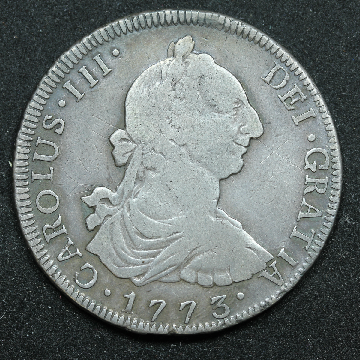 1773 8 Reales Guatemala Silver Coin - Charles III - KM# 36.1 | eBay