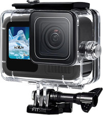 196FT/60M Waterproof Case for Go Pro Hero 13/Hero12 Black/Hero11 Black/Hero10 Bl