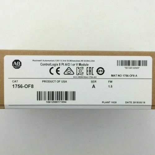 1Pc New In Box AB 1756-OF8 SER A ControlLogix 8 Pt Output Module PLC 1756OF8 - Picture 4 of 6