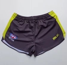Authentic BLK AFL Victoria Umpires Training Shorts Large Internal Pouch