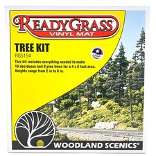 Woodland Scenics RG5154 Tree Kit Deciduous Pine Armatures Foliage Adhesive