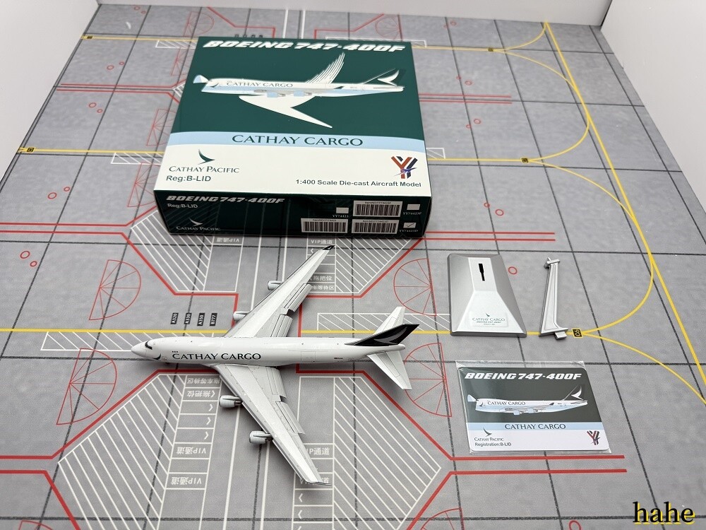 1/400 YY Wings Cathay Pacific Cargo B747-400F B-LID Aircraft
