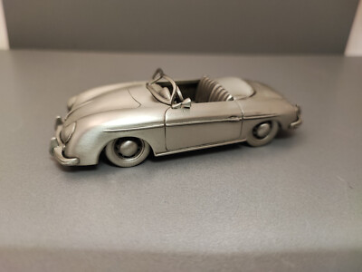 Porsche Speedster  356  Modell 1957 ca. 11,0 cm Pewter Zinn Rumford Modellauto