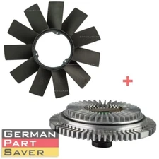 FAN BLADE + FAN CLUTCH KIT for BMW E36 E46 E53 E34 E32 E39 323i 325i X5 Z3 528i