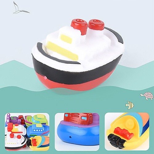 Baby Bath 1 Set Boats Shaped Spray Toys for Infants Baby Supplies - Picture 4 of 6