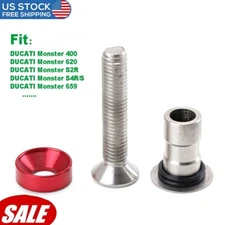 For DUCATI 1198/S/R 1098/S/R 848/EVO SuperSport Brake Pedal Lever Pin Bolt/Screw