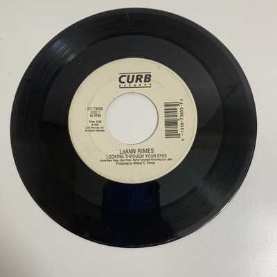 90'S 45 Leann Rimes - Commitment / Looking Through Your Eyes On Curb ...