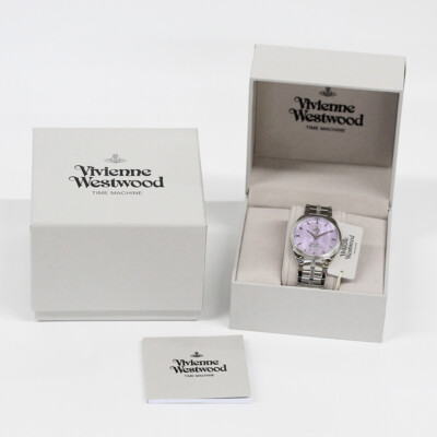 VIVIENNE WESTWOOD VV281PPSL The Mews Quartz Analog Purple | eBay