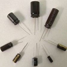 Set of 10, Nichicon 105 C Electrolytic Capacitor 470uF 10V 470 mfd 10V 20 Rad