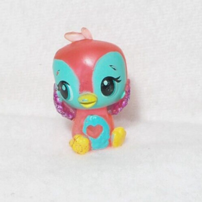 KLEINES SPIELZEUG SPIELZEUG FIGUR HATCHIMALS SAMMLERSTÜCKE VOGEL FLÜGEL GLITZER