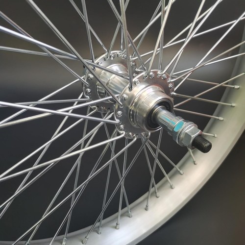 Jante de vélo arrière robuste 20" 12G, roue en alliage d'aluminium double paroi - Photo 7/8