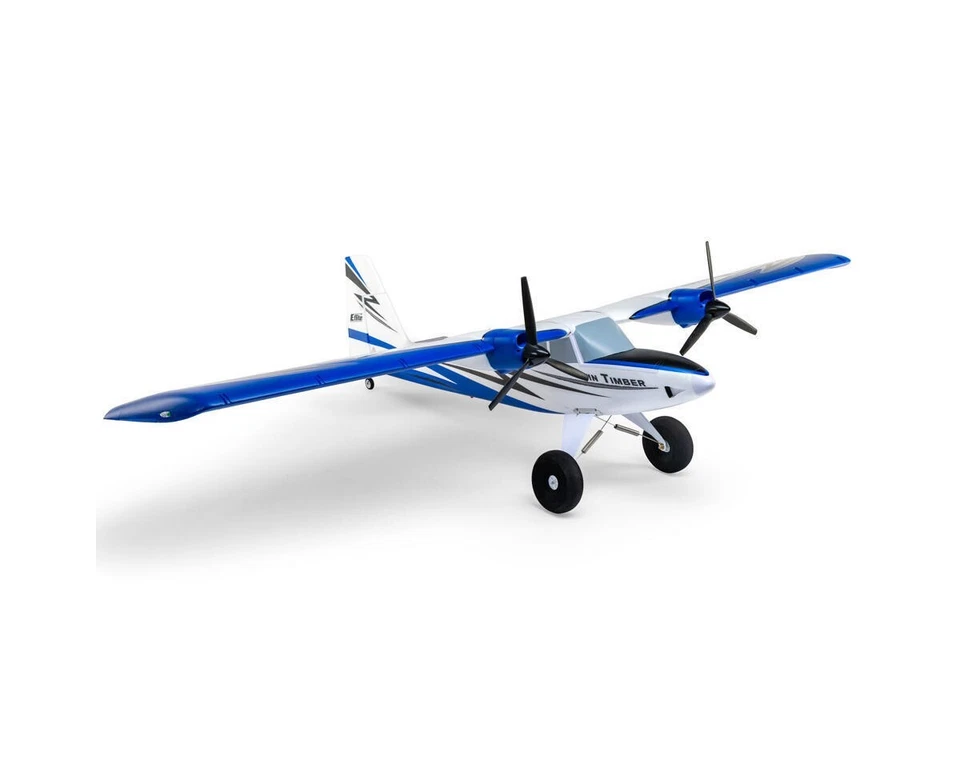 E-flite EFlite Twin Timber 1.6m PNP Plug in Play Electric Airplane EFL23875 - Image 4 of 4