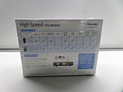 Actiontec High Speed DSL Modem ADSL2+ Modem GT701D - Picture 2 of 5