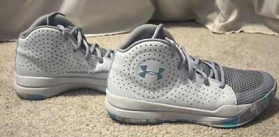 Under Armour Shoes Youth 6 GS Jet Basketball Athletic Sneaker Gray