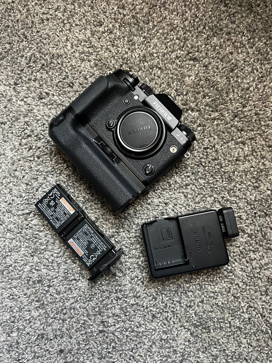 Fujifilm X-T2 Digital Mirrorless Camera with Battery Grip Black