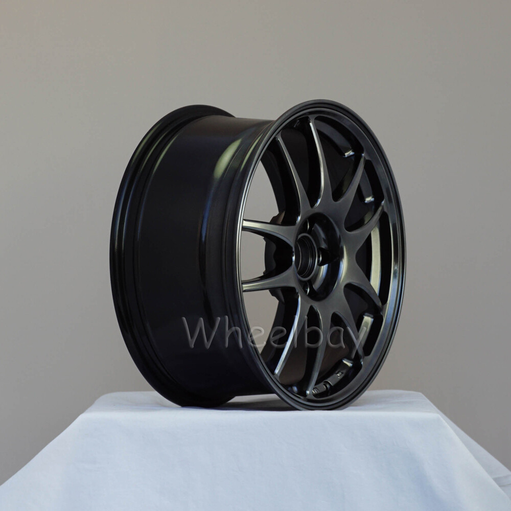 4 ROTA WHEEL TORQUE  2) 16X7 4x100 27 & 2) 17X8 35  56.7  HYPERBLK LOTUS ELISE