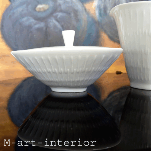 Hutschenreuther Zuckerdose und Kännchen, APART Design, MCM, Germany, 1950er - Bild 2 von 9