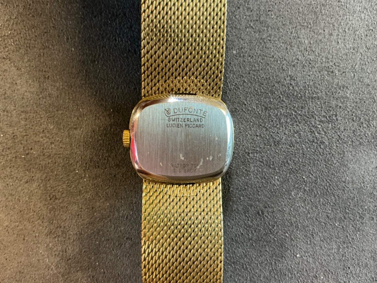 Vintage Dufonte Lucien Piccard Ladies Watch Rare 17 Jewels 