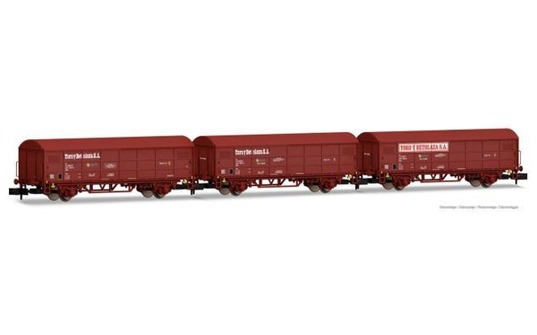 Arnold 3Er Set 2Achs. Ged. GüTerwg.Jpd, Toro Y Betolaza, Oxidrot, Renfe, Ep. Iv-image