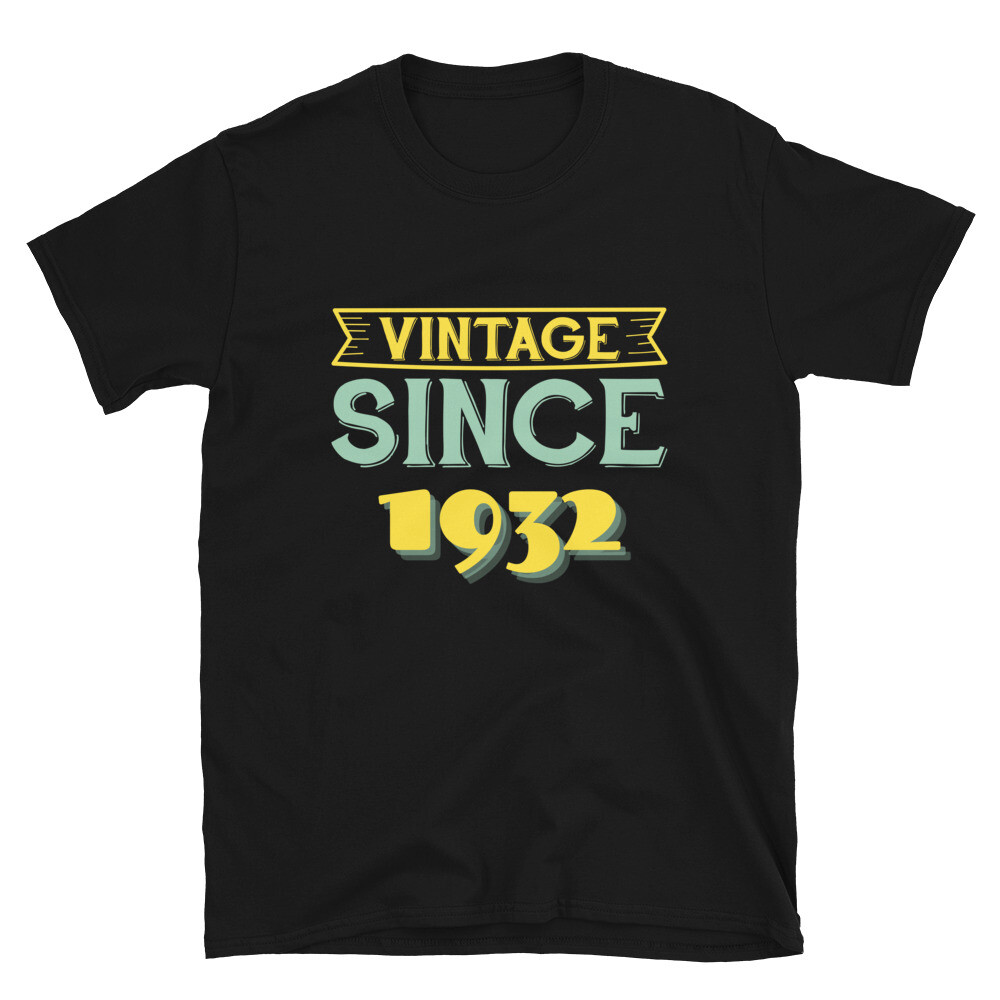 Vintage Since 1932 Limited Edition Unisex T-Shirt | eBay
