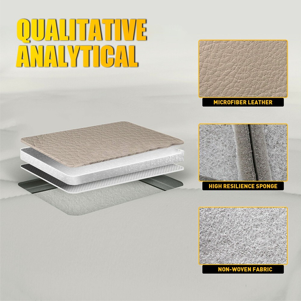 For Mercedes Benz E350 E550 2010-2014 Driver Side Bottom Leather Seat Cover Tan