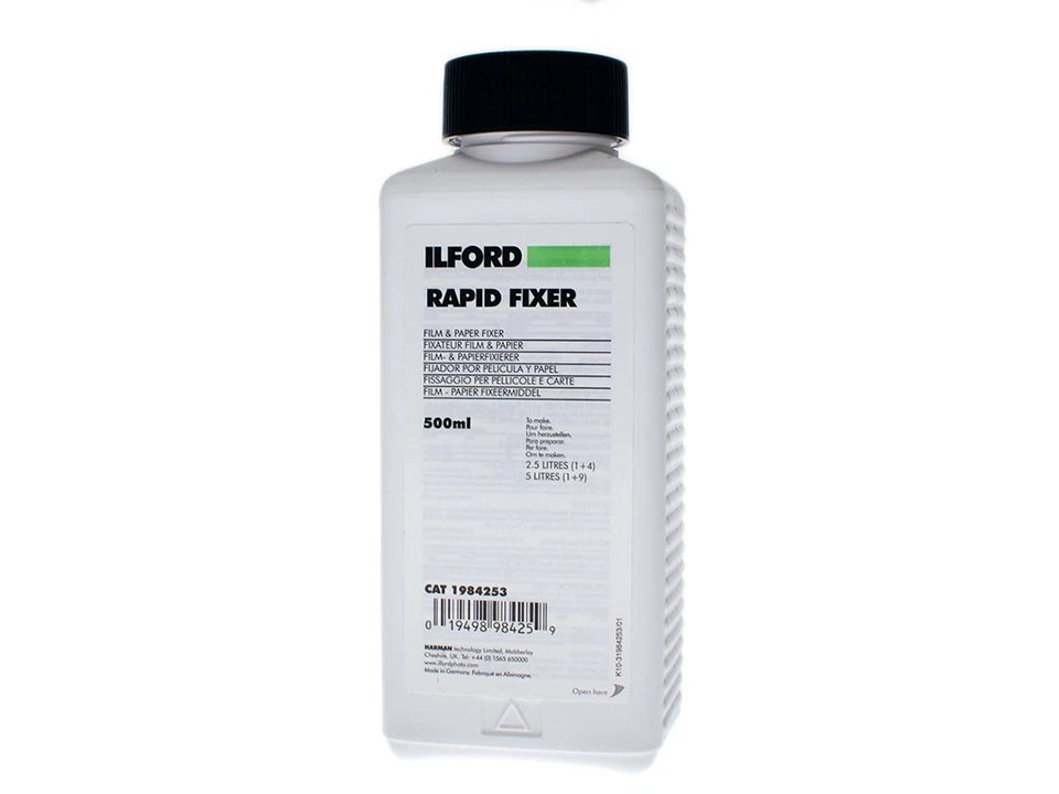 Fijación de papel y película Ilford Rapid Fixer 500 ml - Imagen 1 de 1
