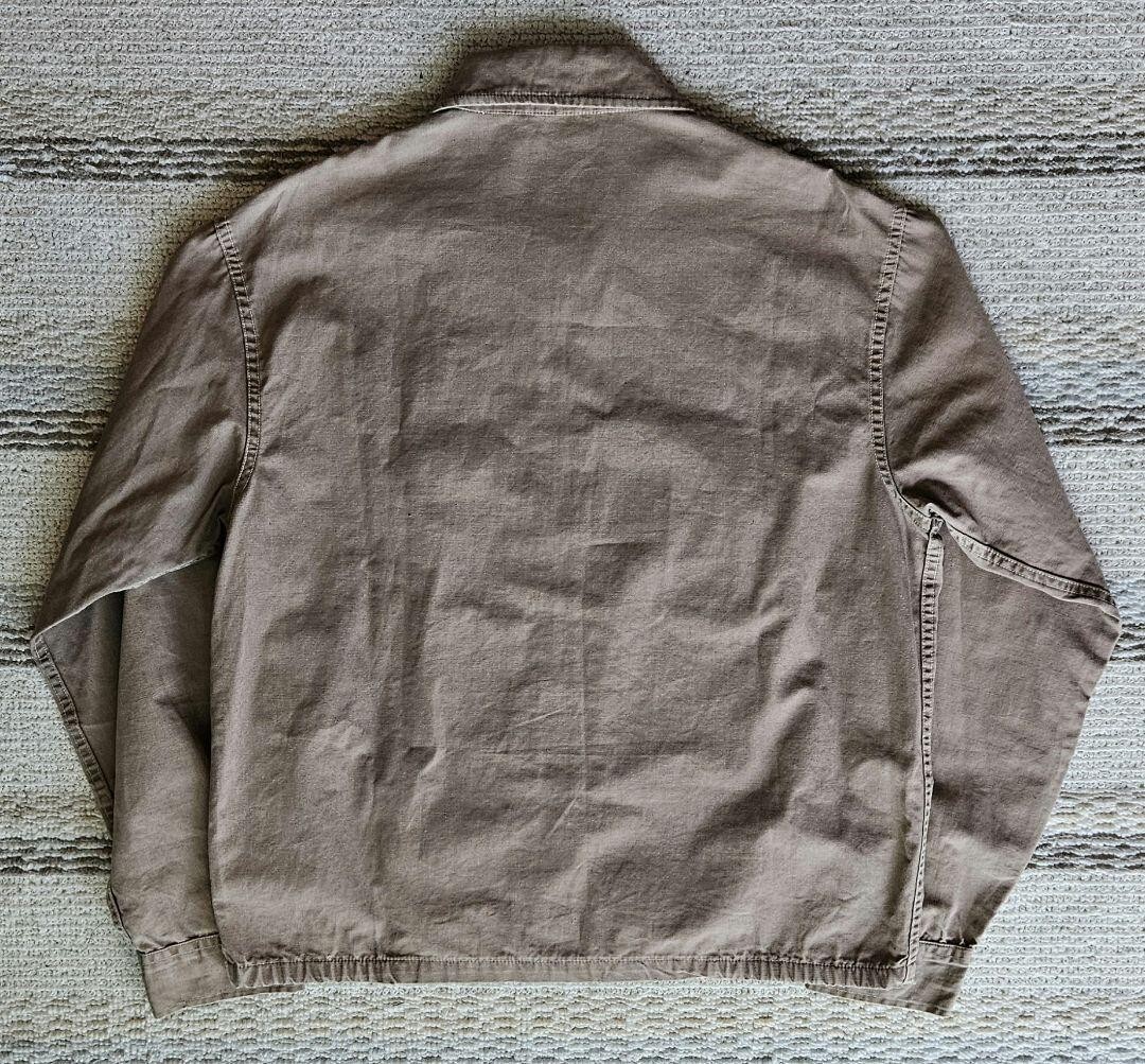 40s-50s vintage ワークジャケット 40s-50s Vintage Full Zip Work Jacket size L Used Free