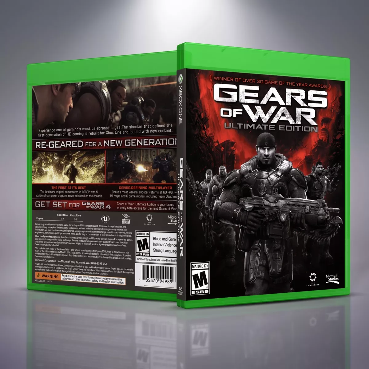  Gears of War: Ultimate Edition – Xbox One : Microsoft