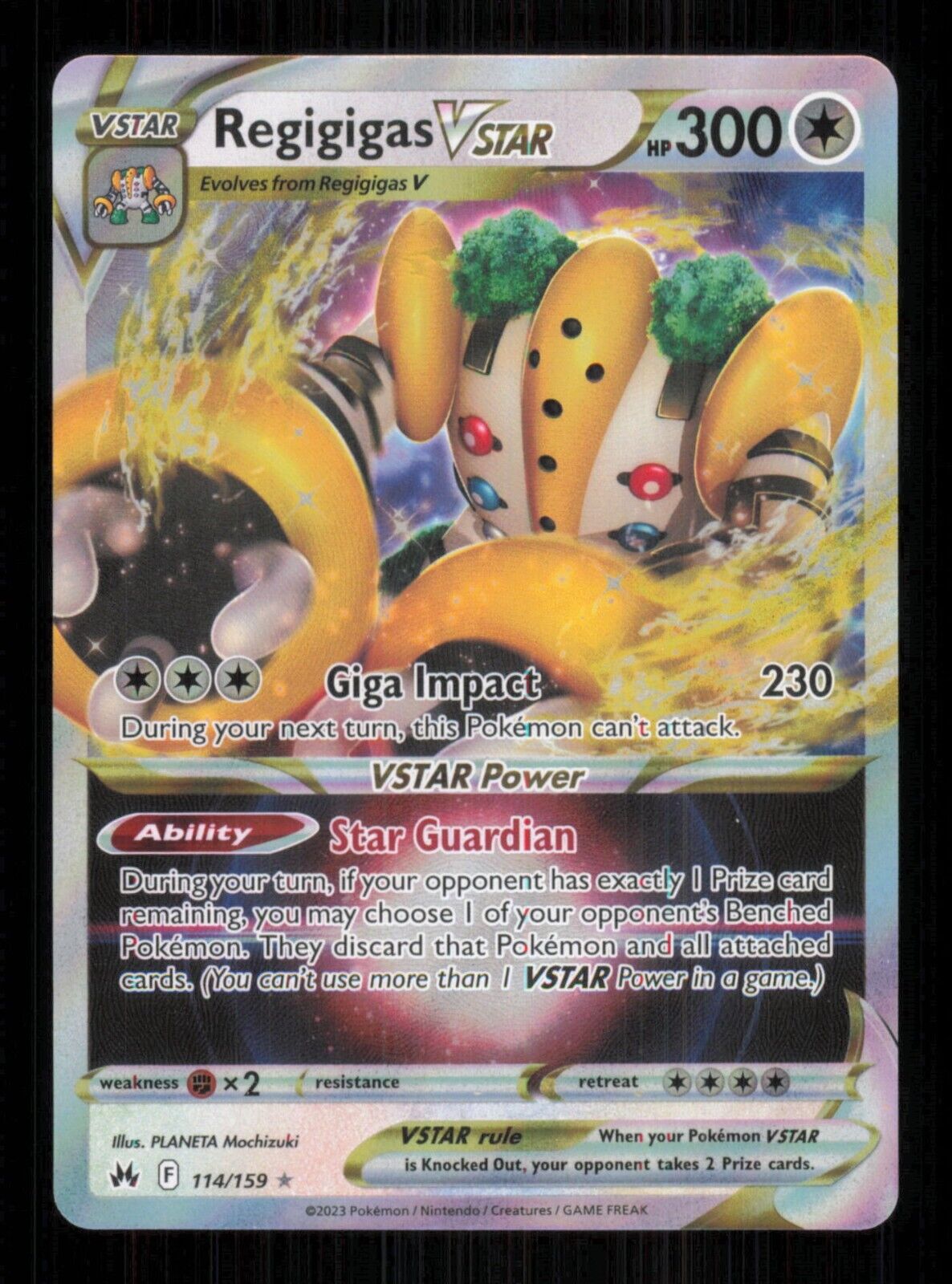 The Cards Of Pokémon TCG: Crown Zenith Part 19: Regigigas VSTAR