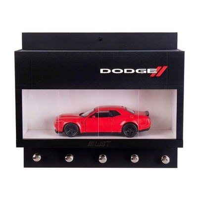 Dodge Dealership Wall Key Hook Rack Exclusive Handmade Homage Non-Official Item