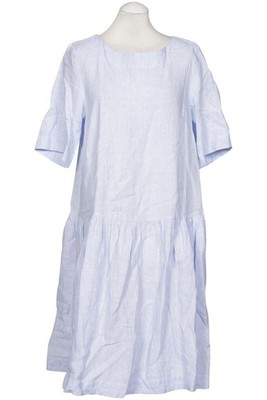 Christian Berg Kleid Damen Dress Damenkleid Gr. EU 38 Leinen Hellblau #vt1zlu6