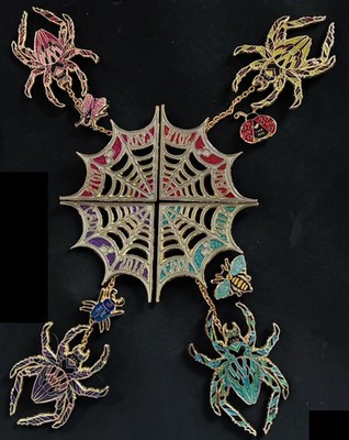 Destination Imagination Spider Web CA DI Pin Set (GF 2018) Full Set RARE