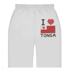 'I Love Tonga' Adult Sweatpants / Joggers (JO033584)
