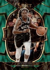 2022-23 Panini Select #15 Jrue Holiday Green Shock Prizms B1