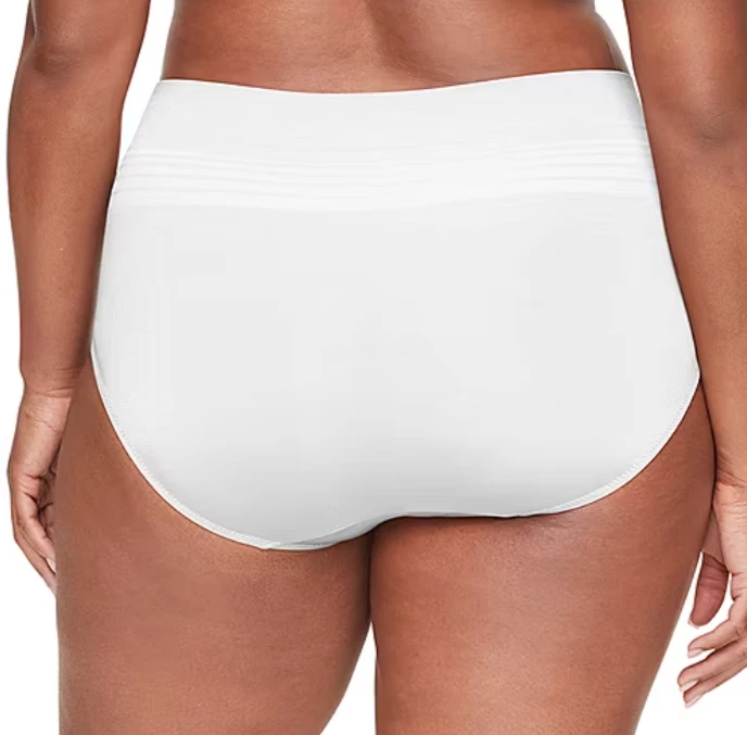 Warners Sin pellizcos, Sin problemas Calzoncillo de cintura cómodo sin excavación - Blanco - 2XL Foto 2 de 4