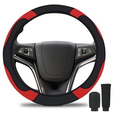 Coprivolante Auto, Coprivolante Universale 37-39 Cm, Coprivolante Auto Pelle - Miniatura 1