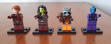 Minifigures *LEGO* Marvel GUARDIANI DELLA GALASSIA Star Lord, Rocket, Gamora, 