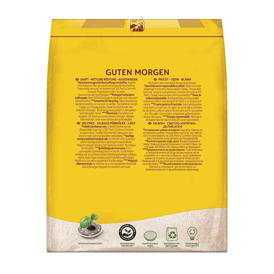 Senseo Pads Guten Morgen XL, Storage Pack, 5 x 20 Drinks, 100 Coffee Pods - Bild 2 von 4