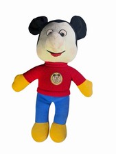 Vintage Knickerbocker Mickey Mouse Club Plush Toy 1970s Rare Stuffed Animal
